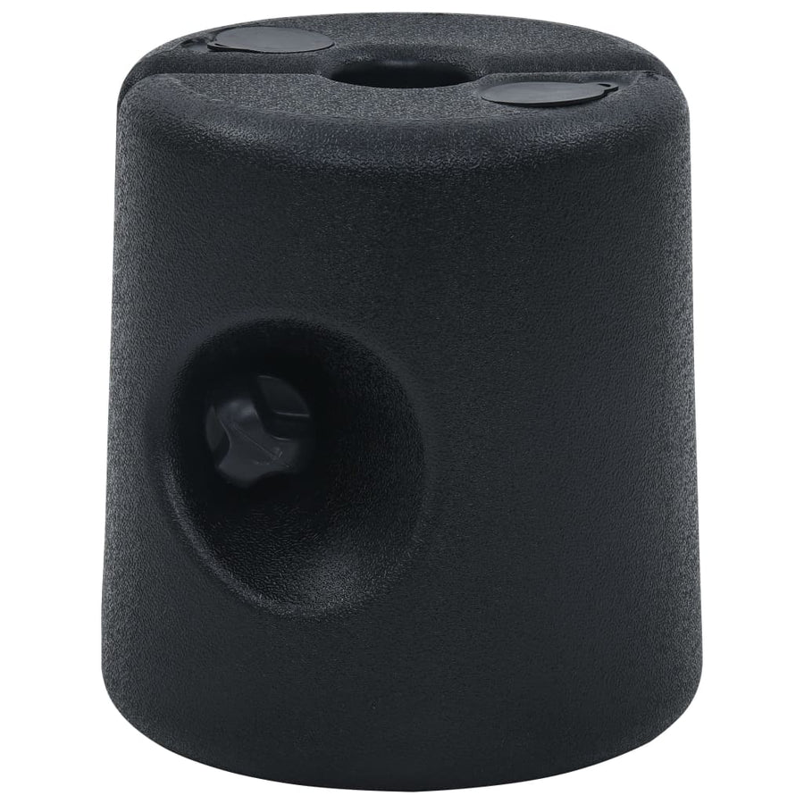 Gazebo Weights 4 pcs PE Black