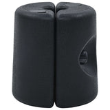 Gazebo Weights 4 pcs PE Black - 45-Degree Angle