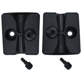 Gazebo Weights 4 pcs PE Black - Low Angle