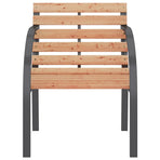 Garden Chairs 2 pcs Wood