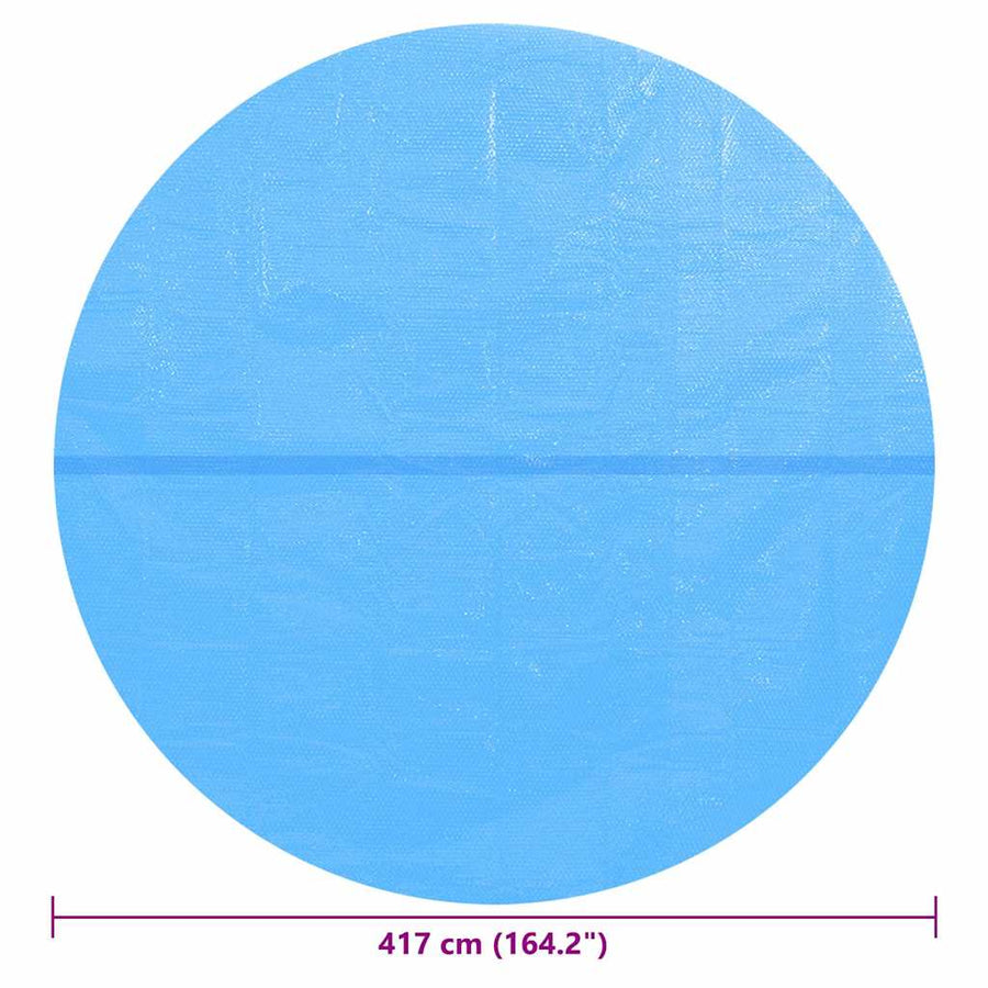 Pool Cover Blue 417 cm PE