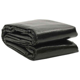 Pool Cover Black 450x220 cm PE