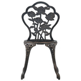 3 Piece Bistro Set Cast Aluminium