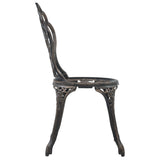 3 Piece Bistro Set Cast Aluminium - Extra Image