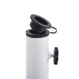 Umbrella Base White 9 kg 40 cm Cast Iron - Rear View