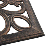 Umbrella Base Bronze 12 kg 49 cm Cast Iron - Close-Up Angle