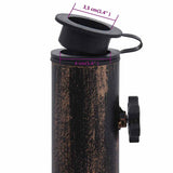 Umbrella Base Bronze 12 kg 49 cm Cast Iron - Extra Image