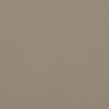 Garden Highback Chair Cushions 2 pcs Taupe 120x50x3 cm Fabric
