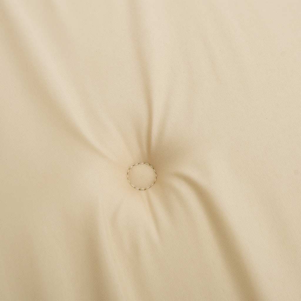 Garden Chair Cushions 4 pcs Beige 40x40x4 cm Oxford Fabric