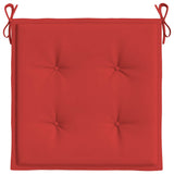 Garden Chair Cushions 2 pcs Red 50x50x4 cm Oxford Fabric