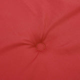Garden Chair Cushions 2 pcs Red 50x50x4 cm Oxford Fabric