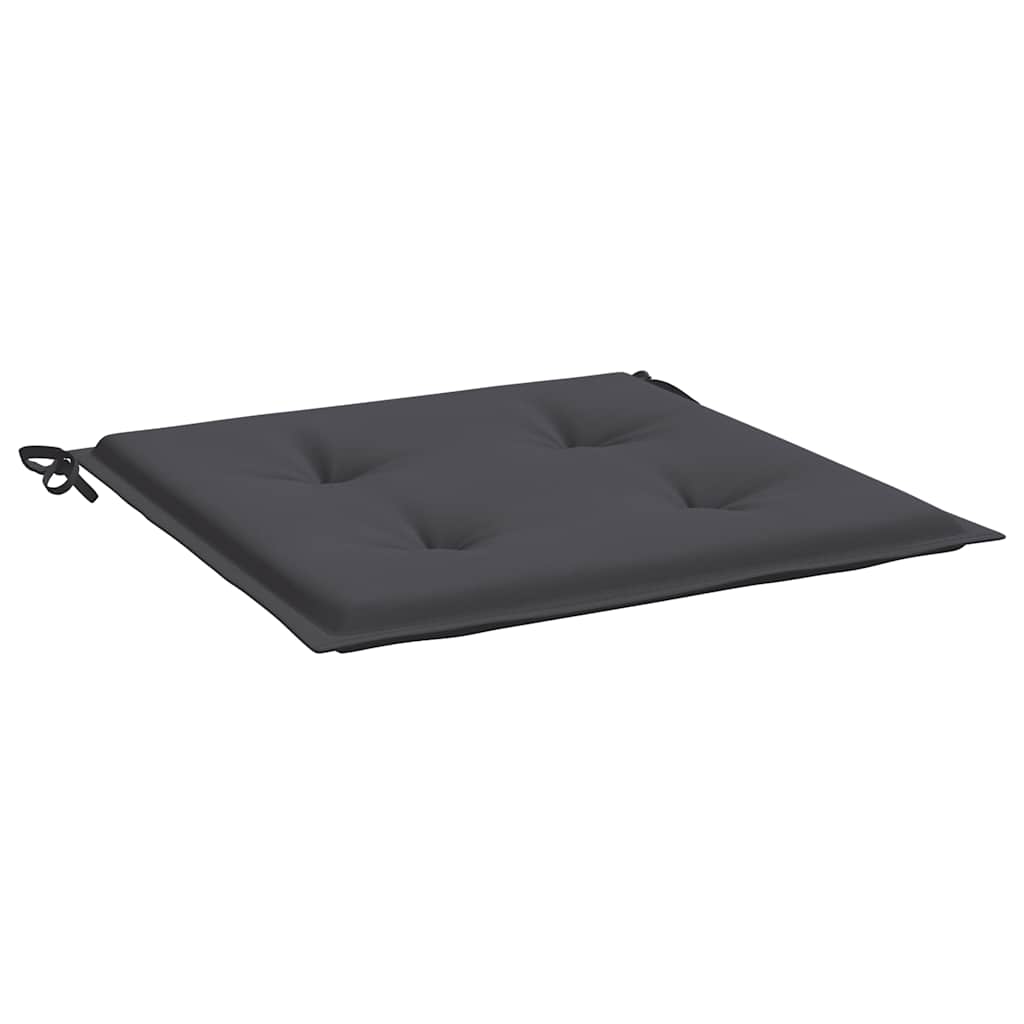 Garden Chair Cushions 2 pcs Anthracite 50x50x4 cm Oxford Fabric