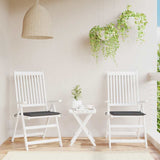 Garden Chair Cushions 2 pcs Anthracite 50x50x4 cm Oxford Fabric