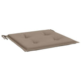 Garden Chair Cushions 2 pcs Taupe 50x50x4 cm Oxford Fabric