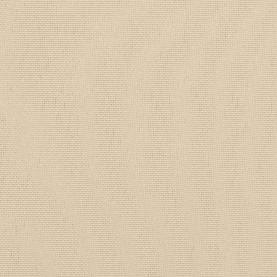 Garden Bench Cushion Beige 200x50x3 cm Oxford Fabric