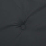 Garden Bench Cushion Black 100x50x3 cm Oxford Fabric