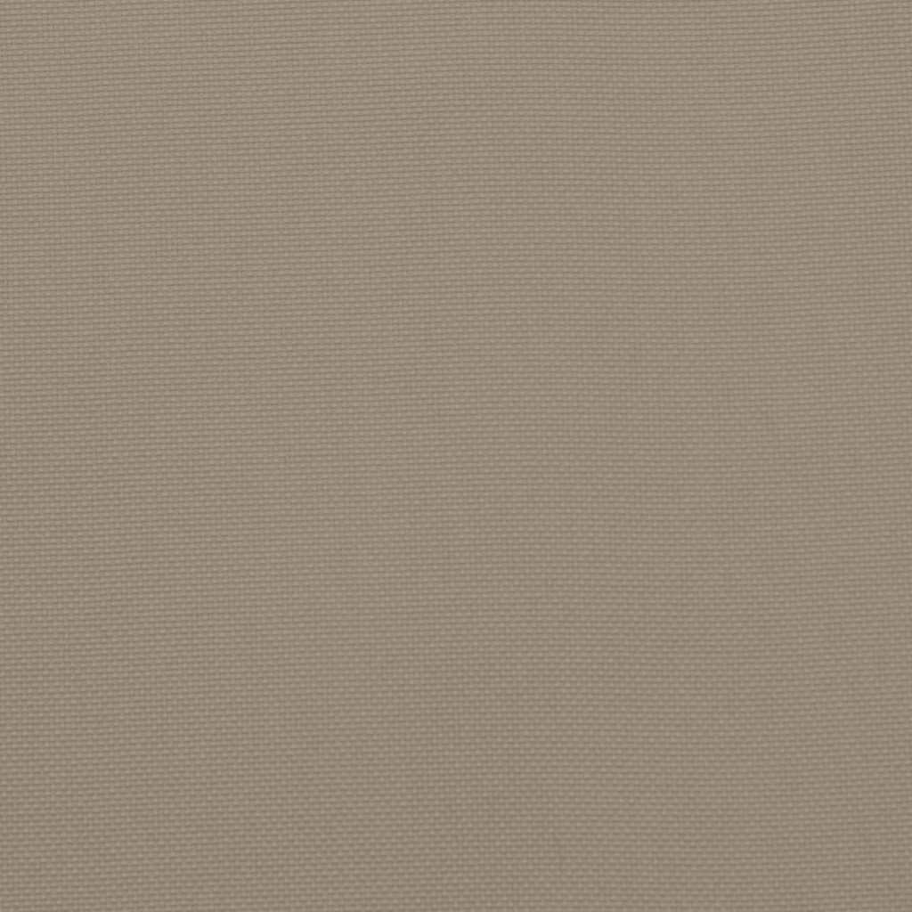 Garden Bench Cushion Taupe 150x50x3 cm Oxford Fabric