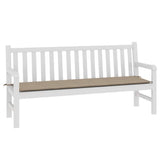 Garden Bench Cushion Taupe 180x50x3 cm Oxford Fabric