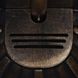 Wall Fountain Lion Head Design Bronze - Rear View