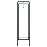 Firewood Rack Anthracite 120x35x120 cm Steel - Top-Down View
