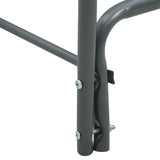 Firewood Rack Anthracite 240x35x120 cm Steel - Extra Image