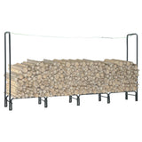 Firewood Rack Anthracite 240x35x120 cm Steel