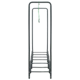 Firewood Rack Anthracite 360x35x120 cm Steel - 45-Degree Angle