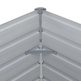 Raised Garden Bed 160x80x77 cm Galvanised Steel Green