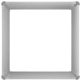 Raised Garden Bed 100x100x77 cm Galvanised Steel Green - Extra Image