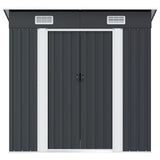 Garden Shed Anthracite Steel