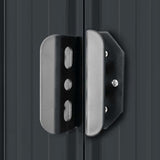 Garden Storage Shed Anthracite Steel 257x205x178 cm - Extra Image