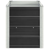 Garden Raised Bed Galvanised Steel 240x40x45 cm Anthracite - 45-Degree Angle