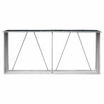 Garden Log Storage Shed 330x84x152 cm Anthracite