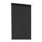 Garden Log Storage Shed 163x83x154 cm Anthracite