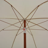 Garden Parasol with Steel Pole 240 cm Sand
