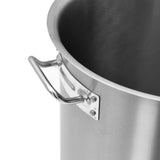 Stock Pot 50 L 40x40 cm Stainless Steel - 45-Degree Angle