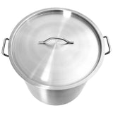 Stock Pot 71 L 45x45 cm Stainless Steel - Top-Down View