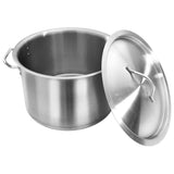 Stock Pot 24 L 36x24 cm Stainless Steel - Side View