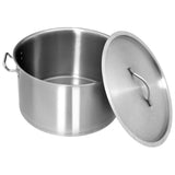 Stock Pot 58 L 50x30 cm Stainless Steel - Side View