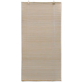 Natural Bamboo Roller Blinds 2 pcs 120x160 cm