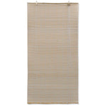 Natural Bamboo Roller Blinds 2 pcs 120x160 cm