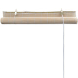 Natural Bamboo Roller Blinds 4 pcs 120x160 cm