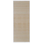 Rectangular Natural Bamboo Rugs 2 pcs 120x180 cm