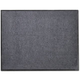 PVC Door Mats 2 pcs Grey 90x60 cm - Side View