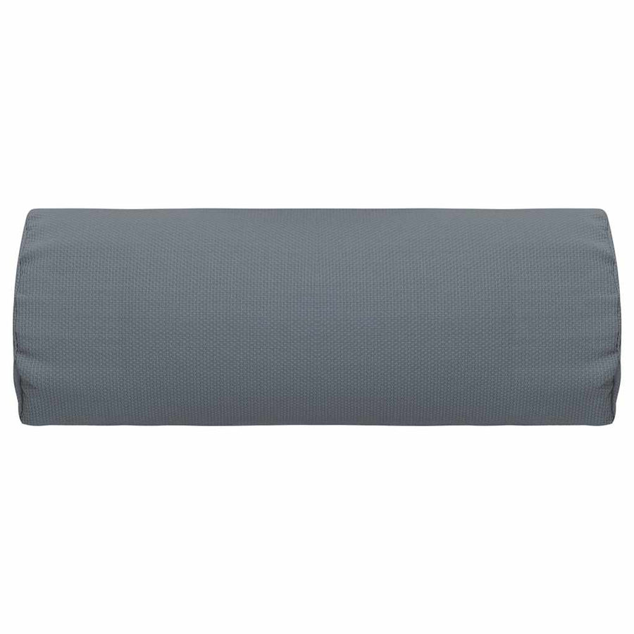 Deck Chair Headrest Grey 40x7.5x15 cm Textilene
