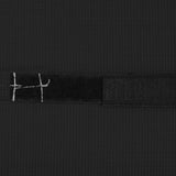 Deck Chair Headrest Black 40x7.5x15 cm Textilene - Close-Up Angle