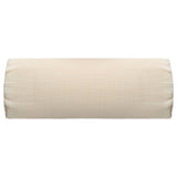 Deck Chair Headrest Cream 40x7.5x15 cm Textilene