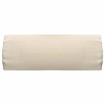 Deck Chair Headrest Cream 40x7.5x15 cm Textilene