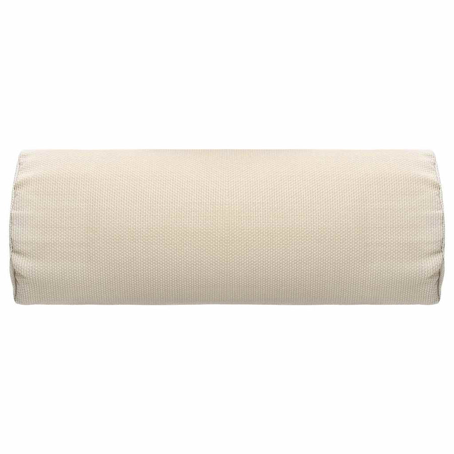 Deck Chair Headrest Cream 40x7.5x15 cm Textilene