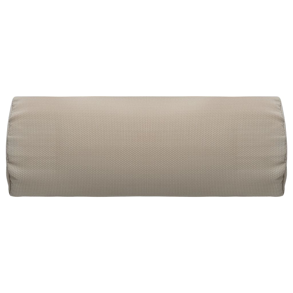 Deck Chair Headrest Taupe 40x7.5x15 cm Textilene